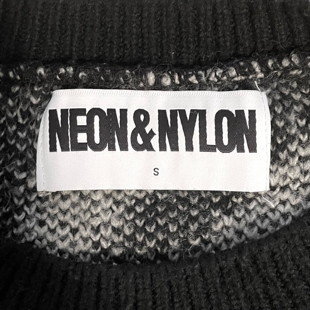 🟥SOLD🟥 Neon&Nylon Y2K Sweater - Picture 2 of 2